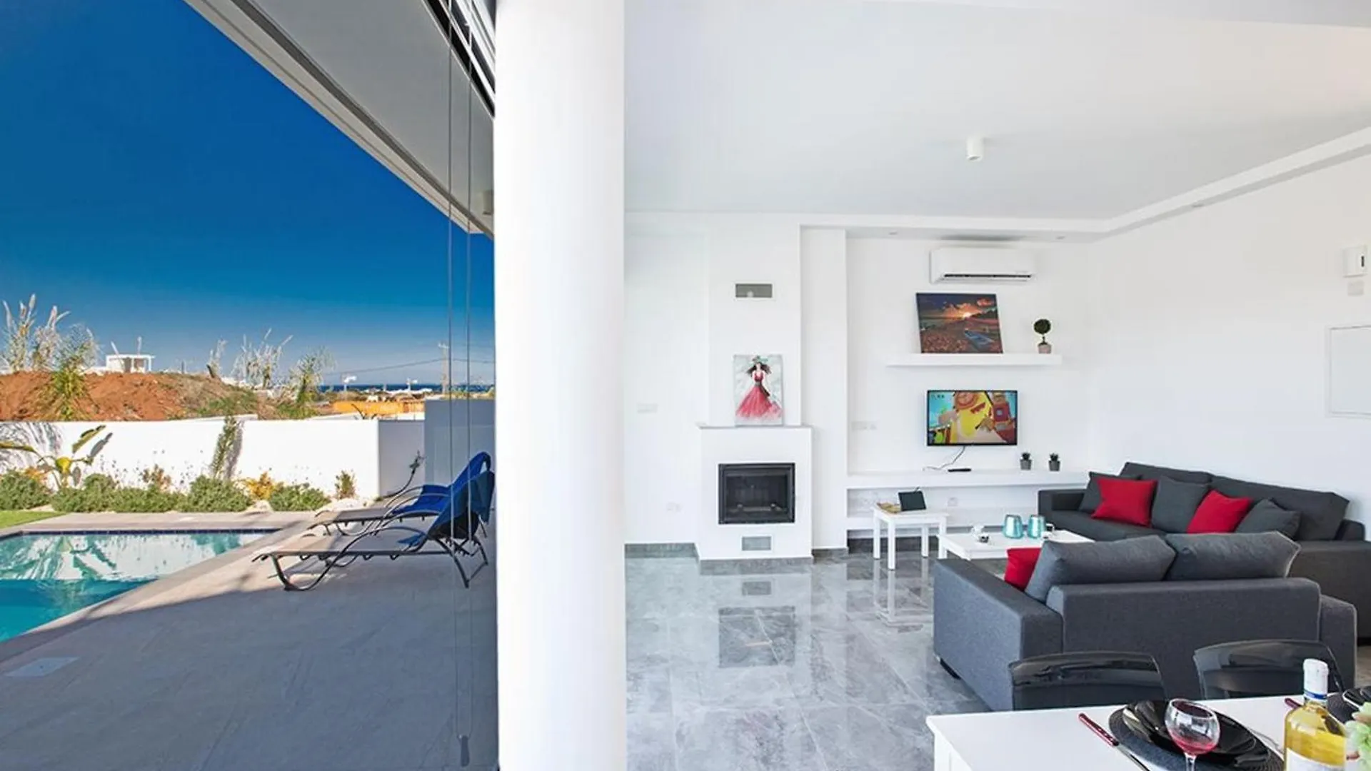 Villa Olive Silver, Brand New, Contemporary 2Bdr Protaras Villa With Private Pool